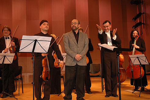 18.03.09. Концертный зал Павла Слободкина, М. Березницкий (альт), М. Броннер (композитор)